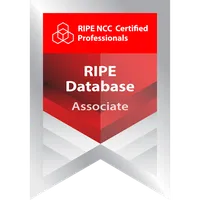 RIPE Database Associate (badge, square)
