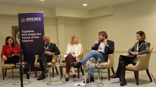 Photograph of speakers at the roundtable