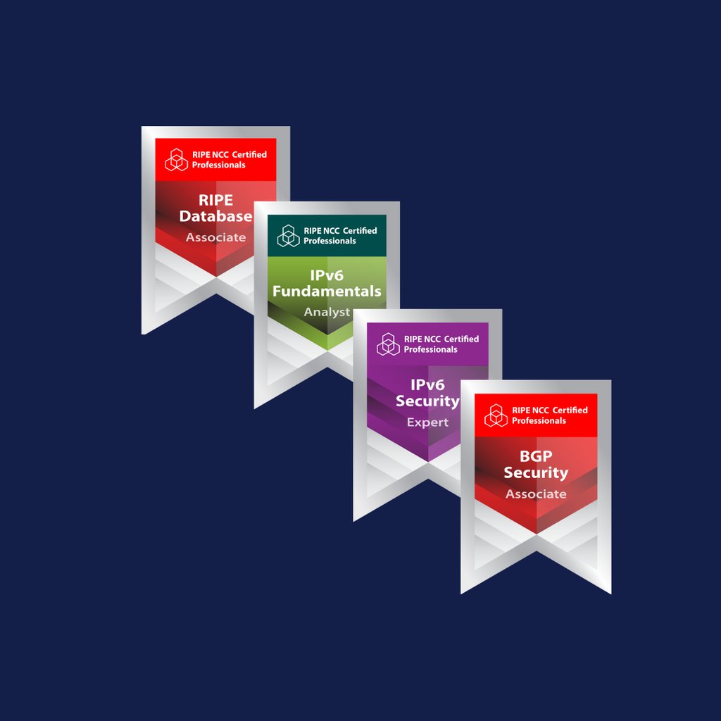 Certified Professionals badges displayed