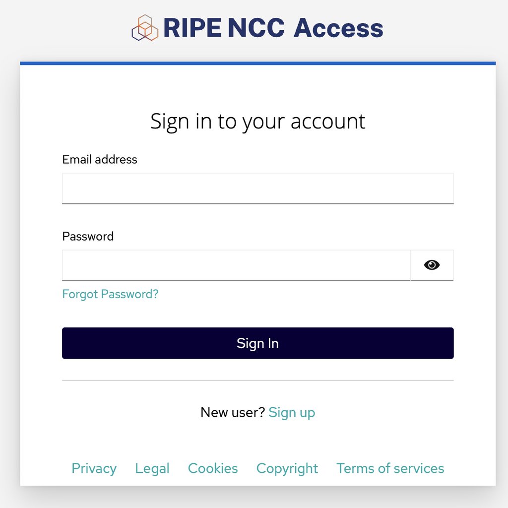 The notice to check your email for 2FA set up.