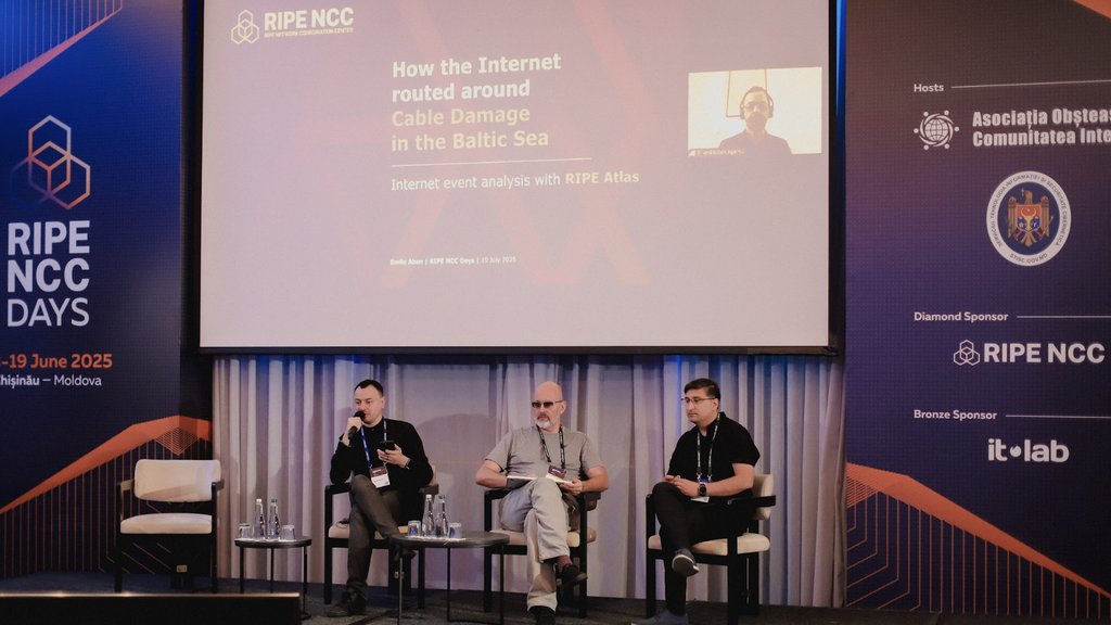 a photo of Mikhail Anisomov, Oleksiy Semenyaka, Qasim Lone, Emile Aben (remote)