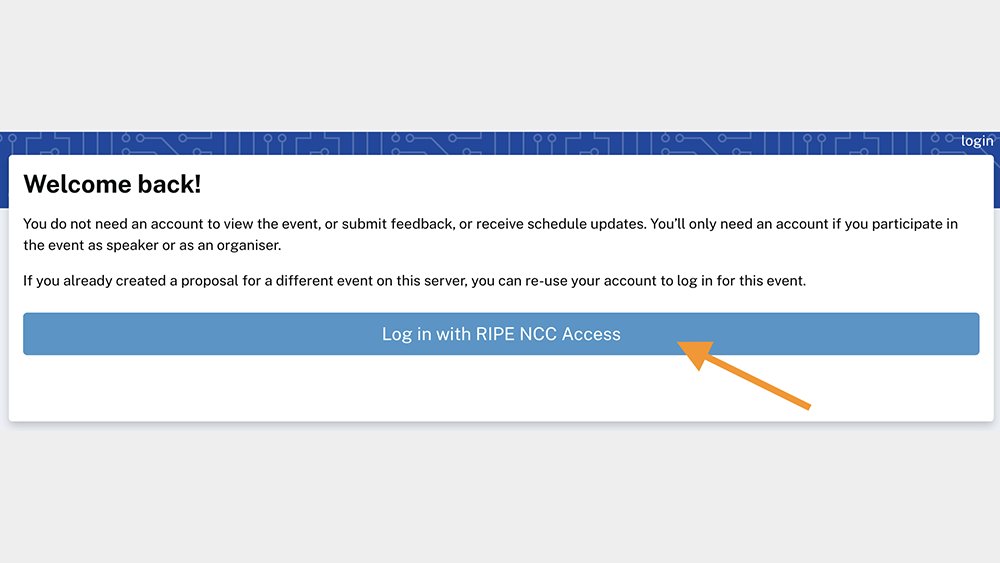 Log in with NCC Access
