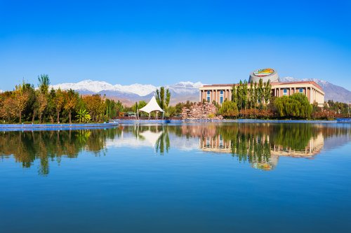 Dushanbe landscape